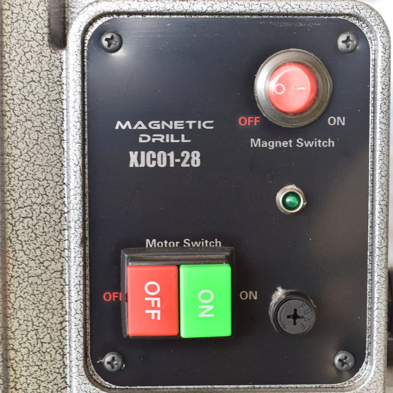XJC01-28 Rig Pengeboran Basis Magnetik Bor Inti Kelas Industri Rig Pengeboran Magnetik Bor Besi Portabel