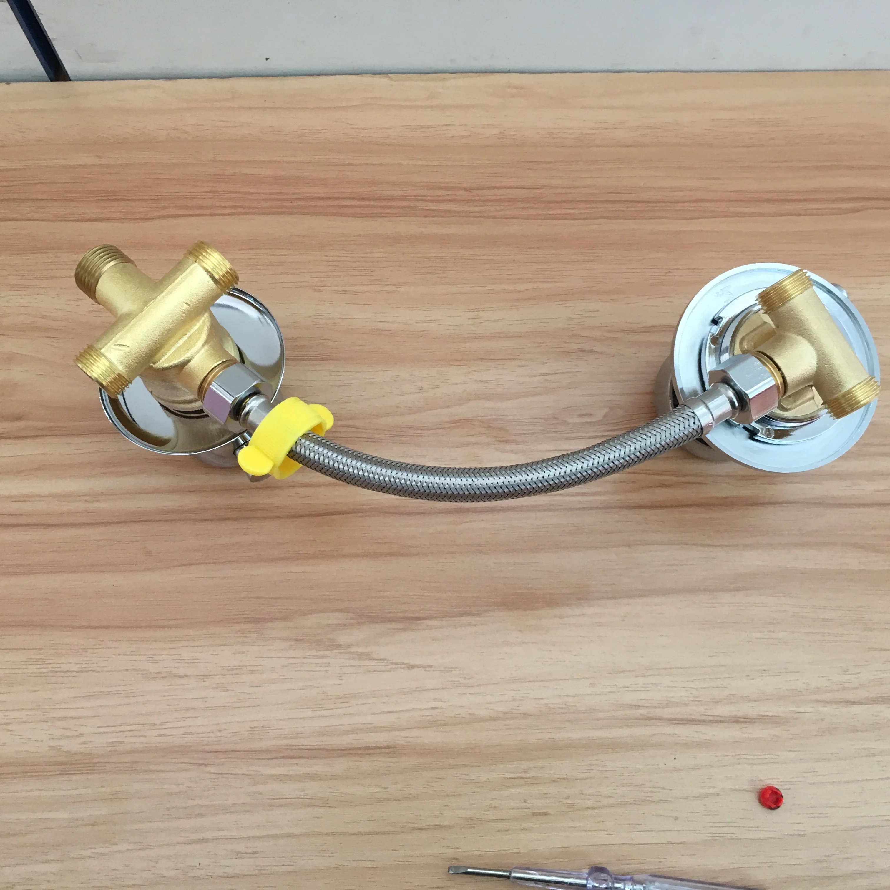 MTTUZK wall mounted 2/3/4/5 Ways water out brass shower faucet screw or intubation split shower cabin shower room mixing valve