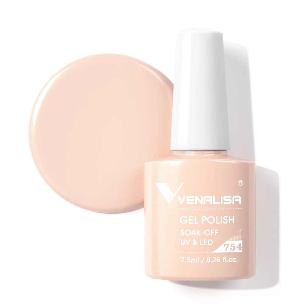Venalisa New Soak Off UV LED Nagelgelpoliermittel, vollständige Abdeckung, wunderschöne Farbe, Maniküre, Großhandel, langlebiger Farbgel-Lack