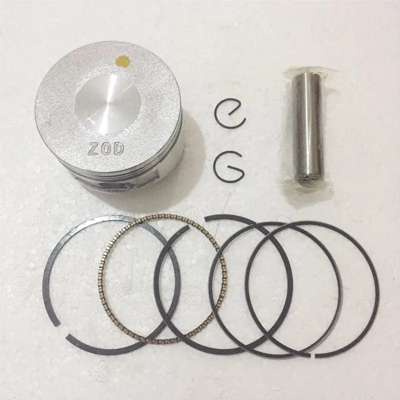 

Piston kit 56mm for Honda GX100 engine motor rammer tamper piston with ring pin clip replacement