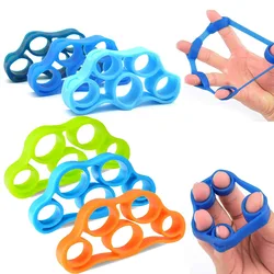 Hand Gripper Silicone Finger Expander Exercise Hand Grip Wrist Strength Trainer Finger Exerciser Resistance Bands Fitness