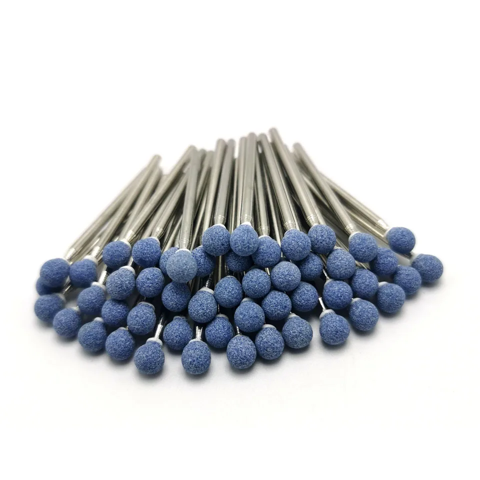 HYTOOS 50Pcs Corundum Nail Drill Bit 3/32\