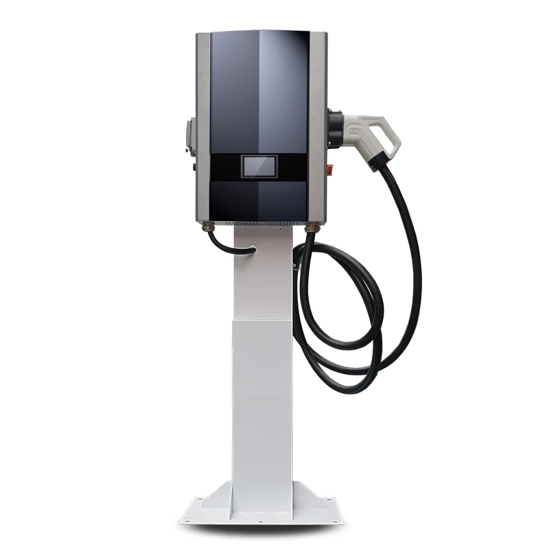 Intelligent payment car charging station wifi dc lcd display chademo ccs evse type 2 bus ev charger wallbox