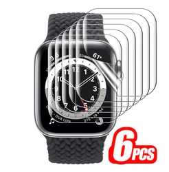Soft Hydrogel Film For Apple Watch Series 7 45 mm Ultra-Thin Screen Protectors Cover For Apple Watch7 41mm 45mm i Watch 7