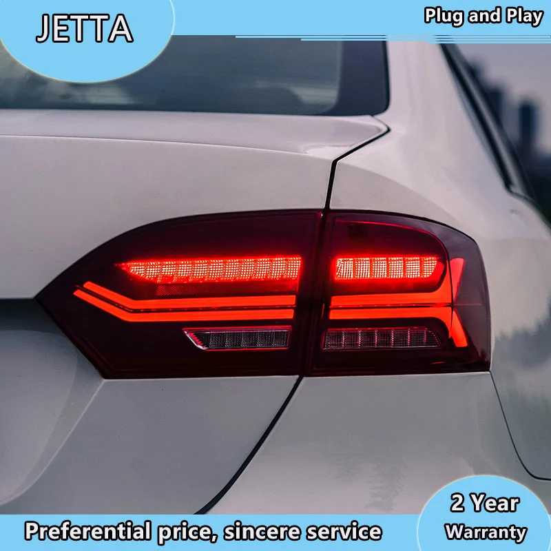 

Стайлинг автомобиля для VW Jetta Задние фонари 2012-2014 для Jetta Задний фонарь + указатель поворота + тормоз + задний ход