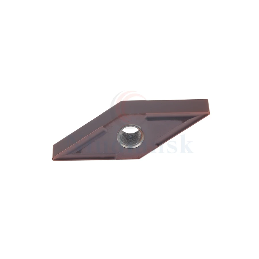 10 pz VNMG160404-MS LF6018 utensile per tornitura esterna VNMG160408-MS inserti in metallo duro LF6018 utensile da taglio tornio CNC, per acciaio inossidabile