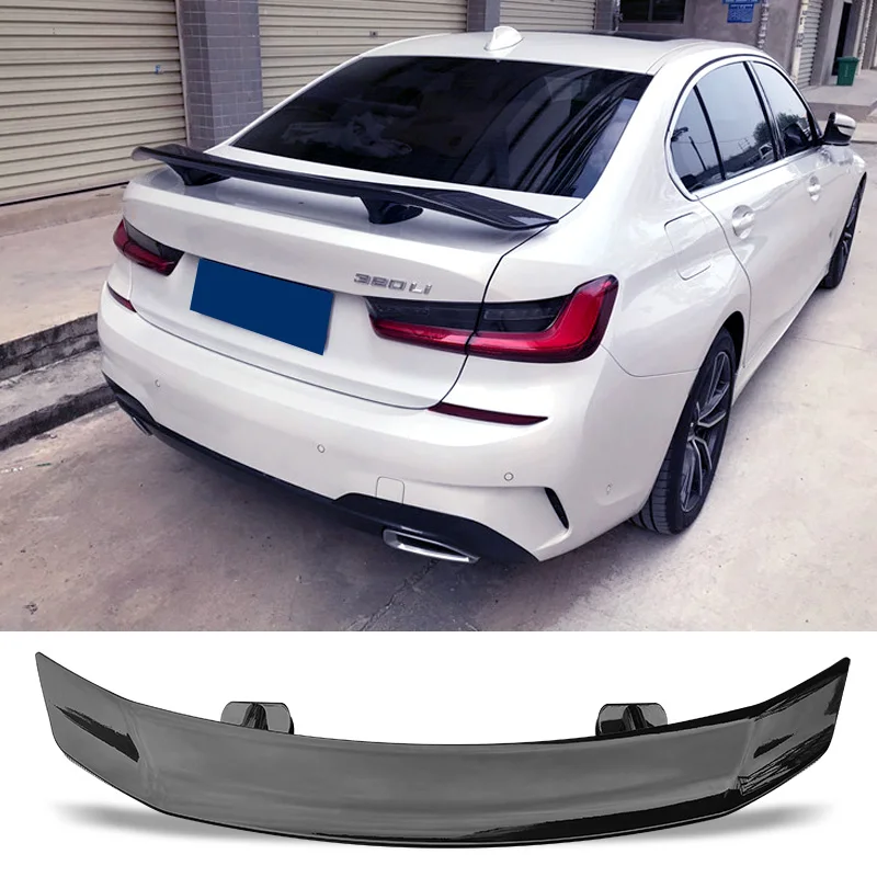 Trunk Spoiler Carbon Surface Type TC Universel Rear Wing Tail Spoiler For BMW 3 5 Series G20 G28 G30 F10 F30 General