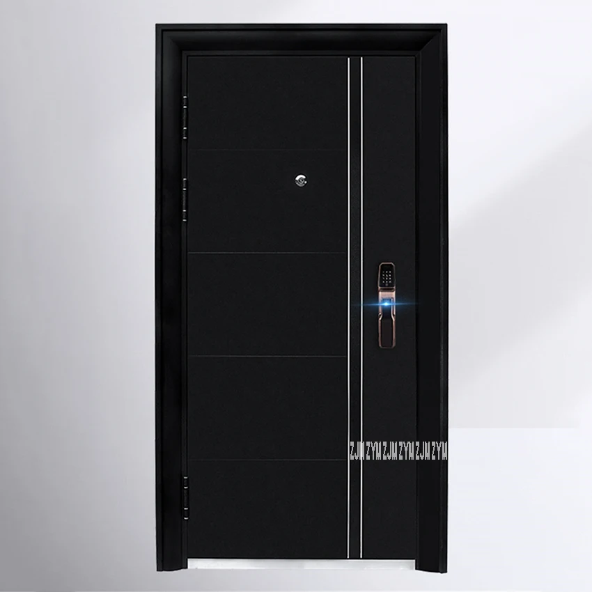 KR-9005 Household Simple Gate Entrance Door Burglarproof Door Anti-Theft Security Door With Intelligent Lock/Mechanical Lock