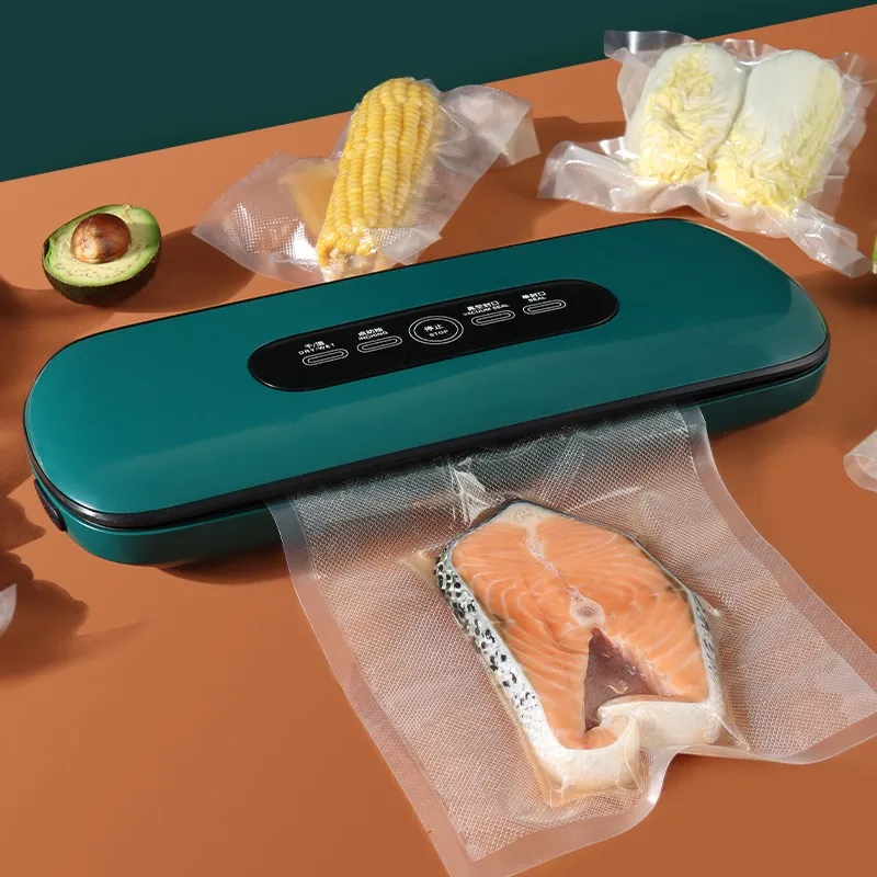 

Household Food Vacuum Sealer 220V Automatic Commercial Food Vacuum Sealer Packaging Machine Electric Vacuum Sealer