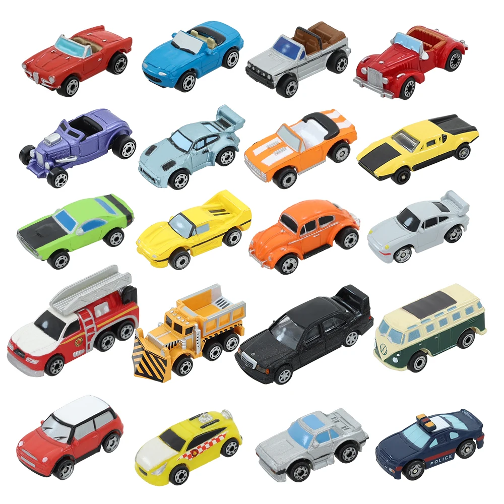 N Scale 1:150 Toys Diorama Plastic Car Model Miniature Model Architecture Car For Children Gifts Or Hobby Collection 12pcs/lot