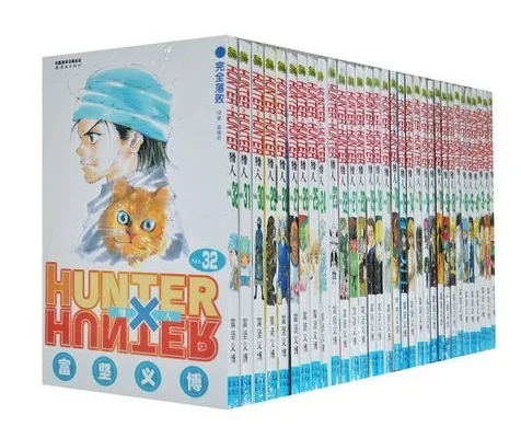 Random 3 Books HUNTER X HUNTER Yoshihiro Togashi Fantasy Manga Japan Youth Aldult Comic Book Language Chinese