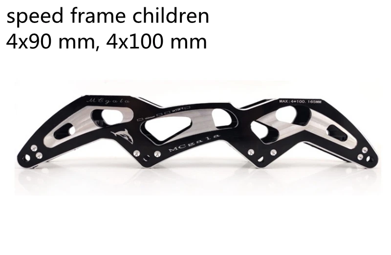 free shipping speed skate frame for children 4x100 for children flat frame