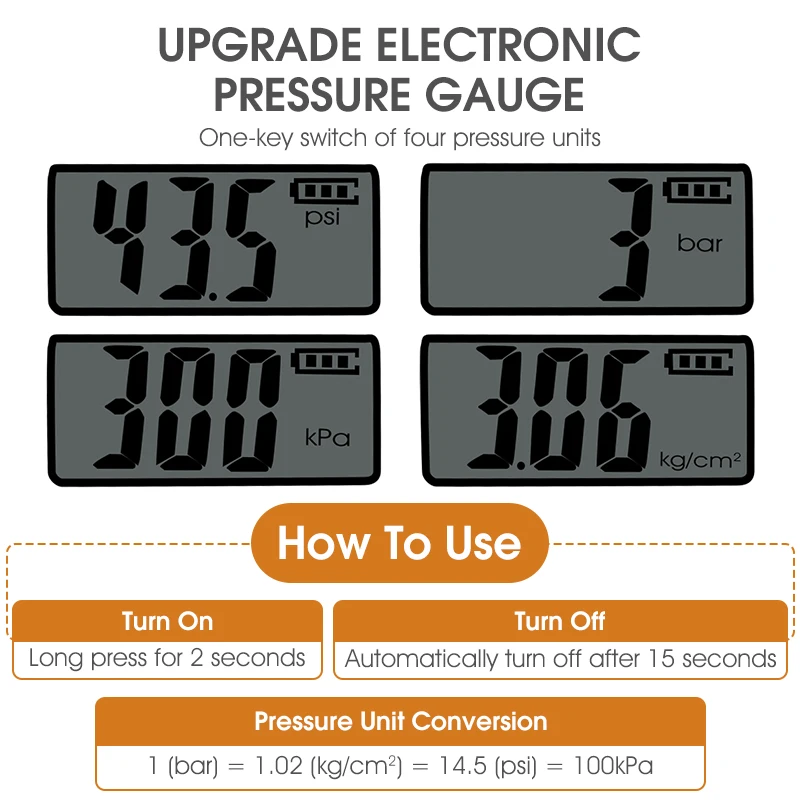 WEST BIKING Bike Pump Aluminum Alloy Foot Pumps With Pressure Gauge Accessories Fits Presta & Schrader Valve Bicycle Air Pump