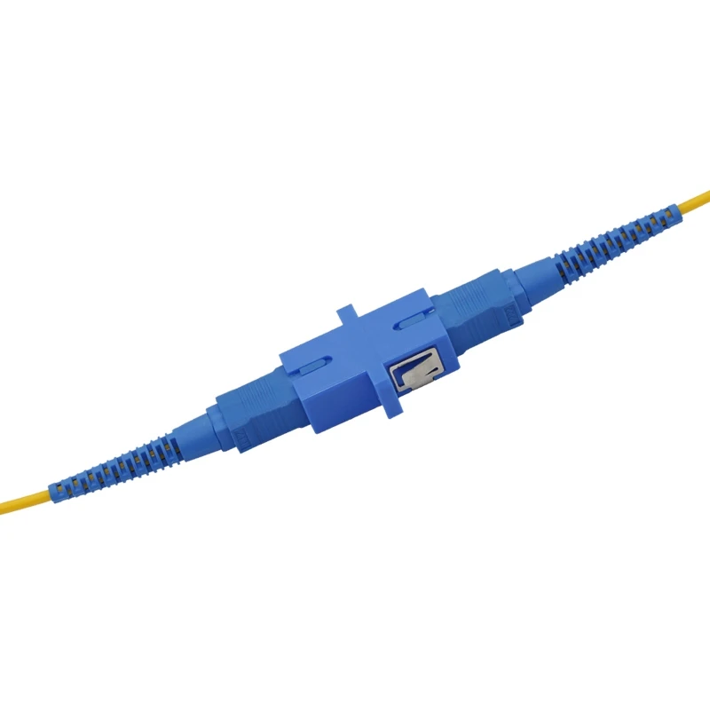 SC To SC Flange Coupler Jack Keystone Simplex SC-SC Fiber Optic UPC Adaptor For Communications Network Connector