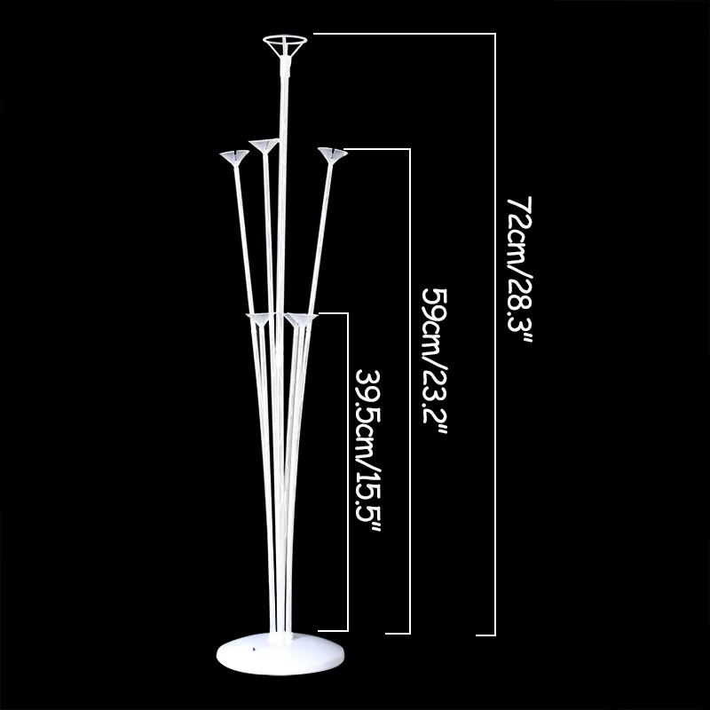 MEIDDING LED lumières ballons colonne support Table flottant décor de mariage ballon support bâton bébé douche enfants fête d'anniversaire