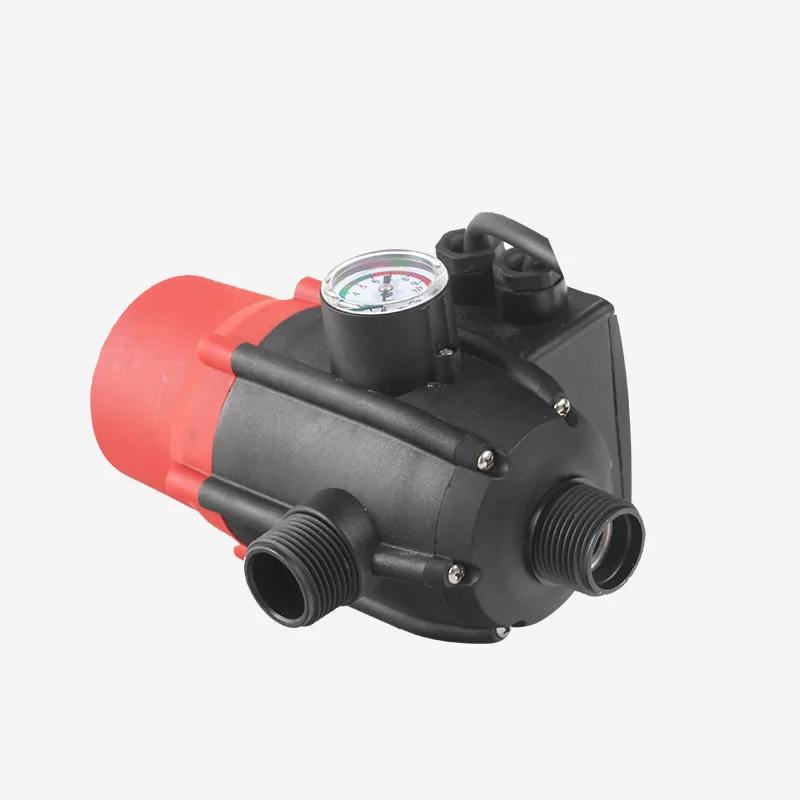 Waterproof Pressure Switch Adjustable Water Pump Automatic Pressure Control Electronic Switch With Pressure Gauge Max.10 Bar