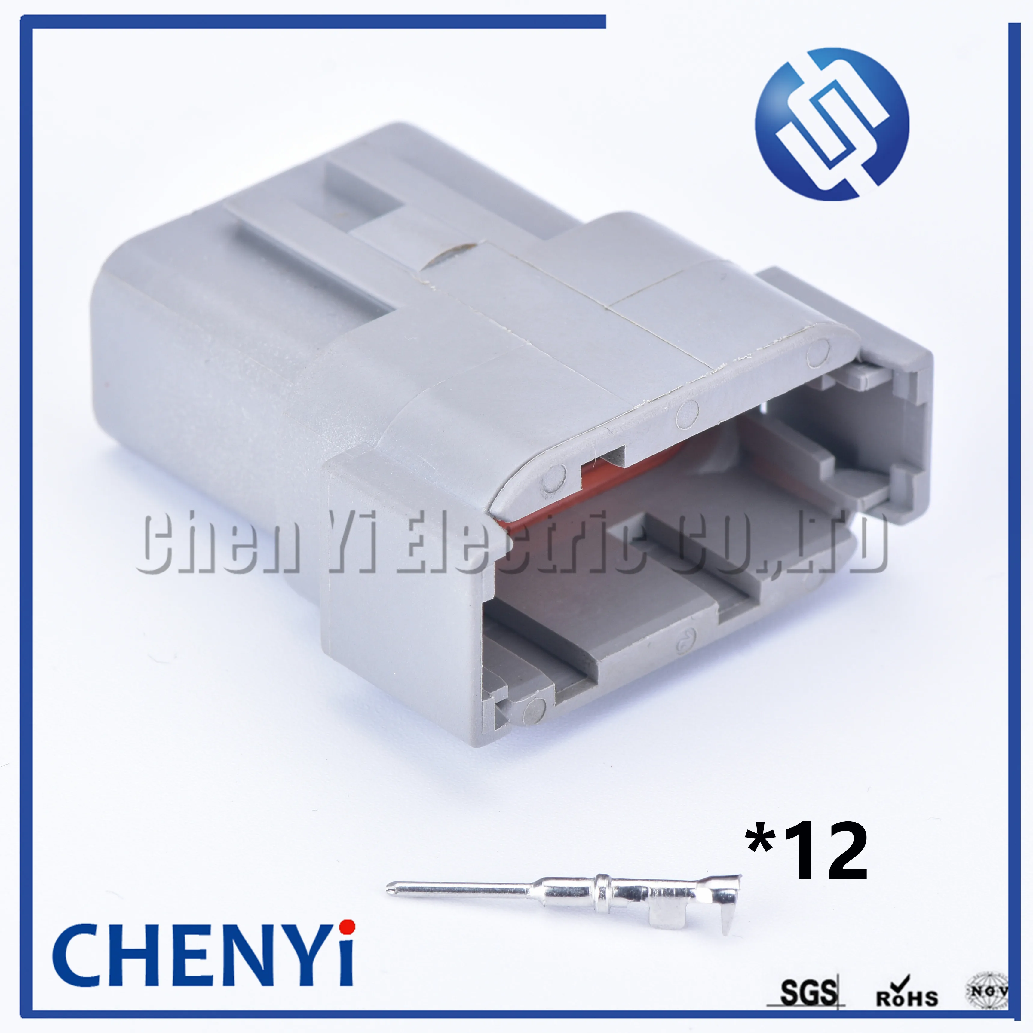 1 sets Deutsch DTM 12 Pin connector DTM06-12S/DTM04-12P Male or Female Auto Waterproof Connector Automotive Sealed Plug