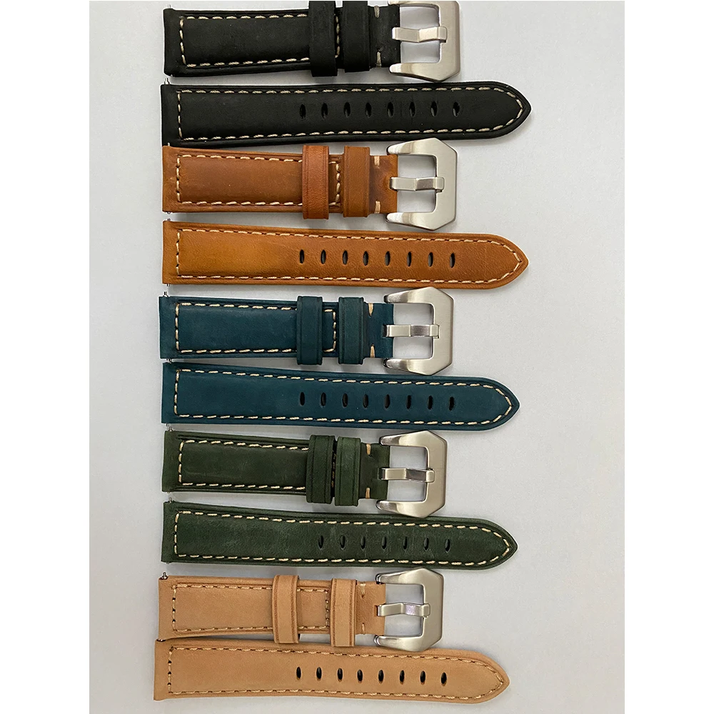 20มม.สายนาฬิกาหนังแท้สำหรับ Huami Amazfit GTS 2สมาร์ทนาฬิกาสายรัดข้อมือสำหรับ Amazfit Bip U S Lite GTR 42มม.สายรัด