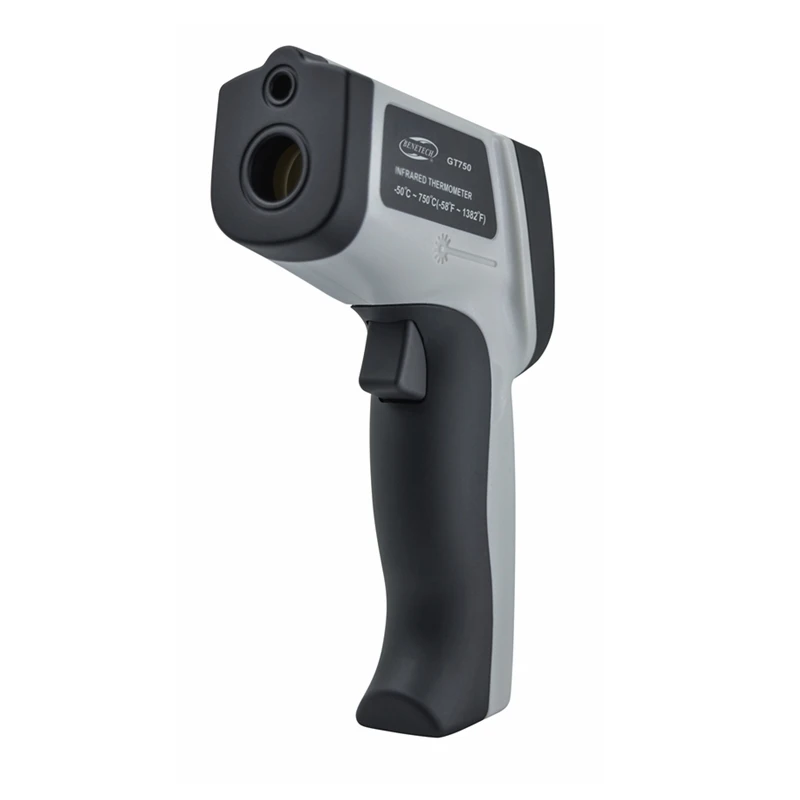 BENETECH Digital Thermometer Gun Non Contact Infrared Temperature Meter IR Laser Thermometer -50C~750C/950C Industrial Pyrometer
