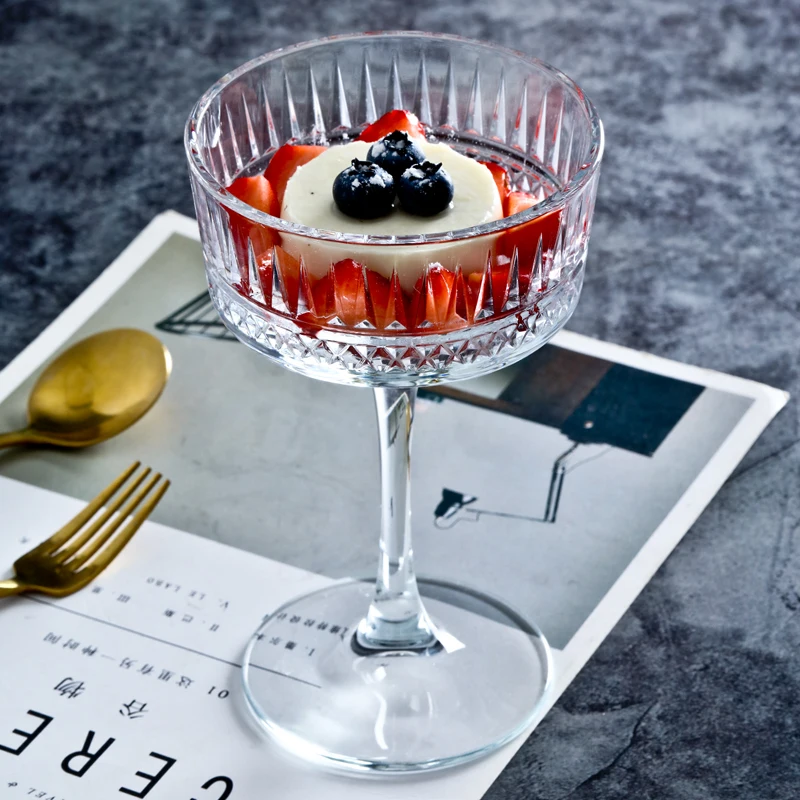 

Imported glass dessert cup pudding yogurt ice cream cup creative liqueur champagne cup goblet