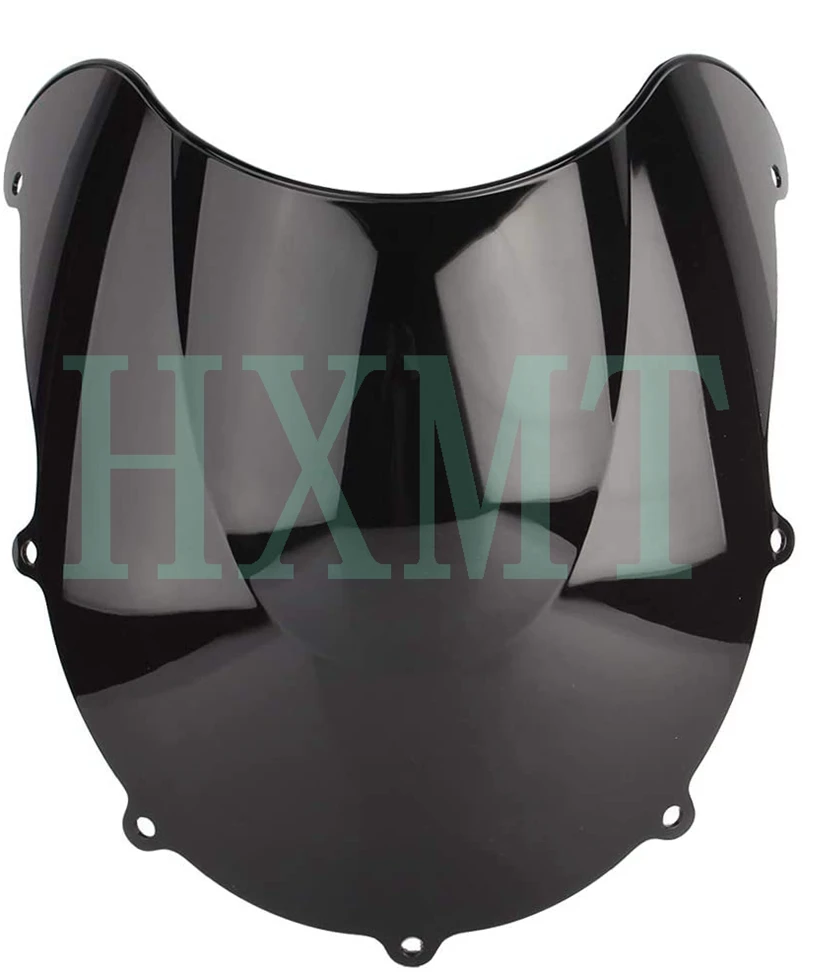 For Suzuki GSXR 600 750 R SRAD 1996 1997 1998 1999 black Motorcycle Windshield WindScreen Double Bubble screen GSXR600 GSXR750