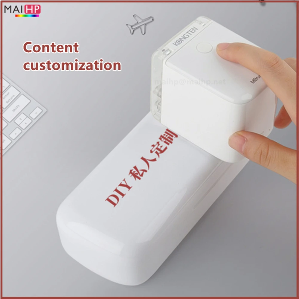 60ML 1 Bottle Bluetooth Mobile Color Mini Handheld Printer Portable Wifi Printers Handheld Inkjet Printer Accessories Coating