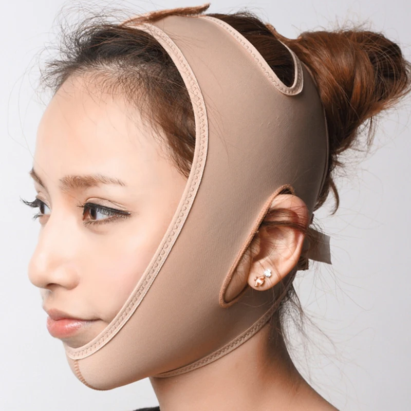 Mặt V Shaper Mặt Giảm Béo Băng Thư Giãn Nâng Dây Hình Nâng Giảm Đôi Cằm Mặt Thining Ban Nhạc Massage Nóng sale