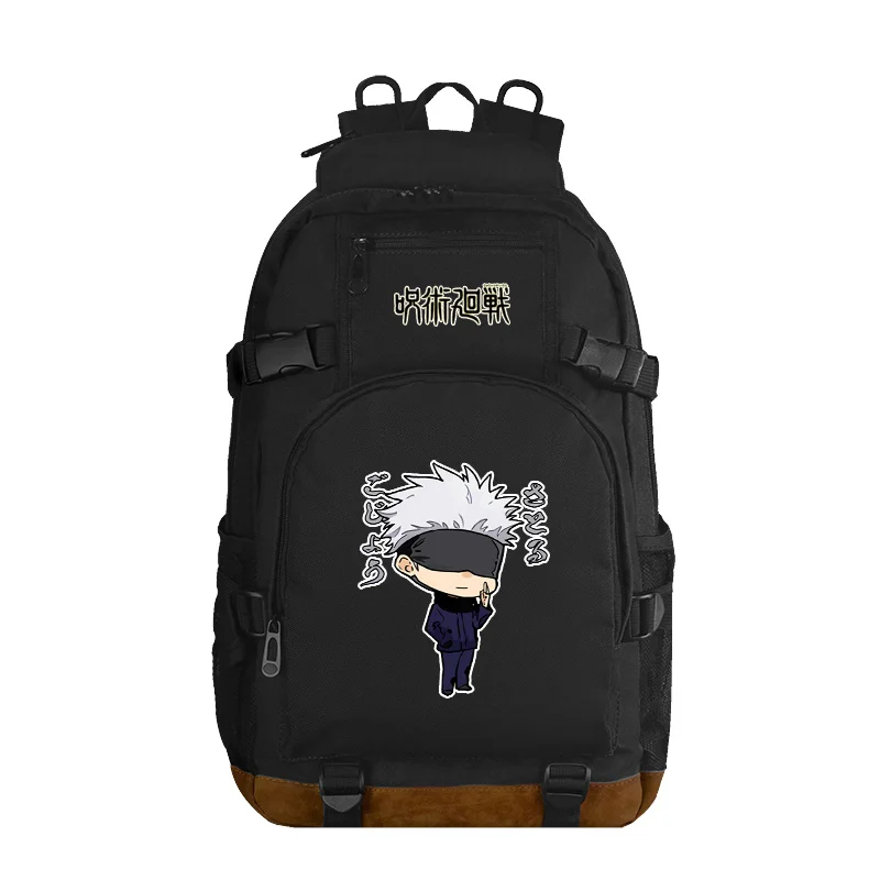 Jujutsu Kaisen Gojo Satoru Backpack Men Women Rucksack Travel Shoulder Bags Large Capacity Leisure Backpacks Outdoor Bag Mochila