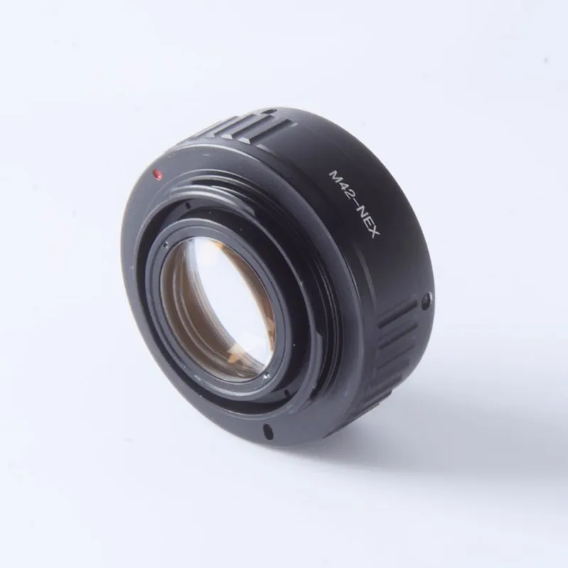 

M42-nex Focal Reducer Speed Booster Turbo adapter ring for m42 42mm lens to sony nex5/7 A7 A7s A6000 A7r4 a9 a6500 a6300 camera