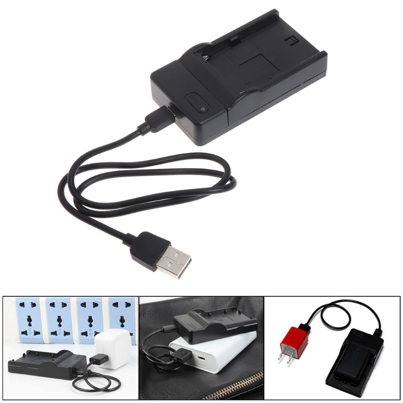 2021 New USB Battery Charger for sony NP-F550 F570 F770 F960 F970 FM50 F330 F930 Camera