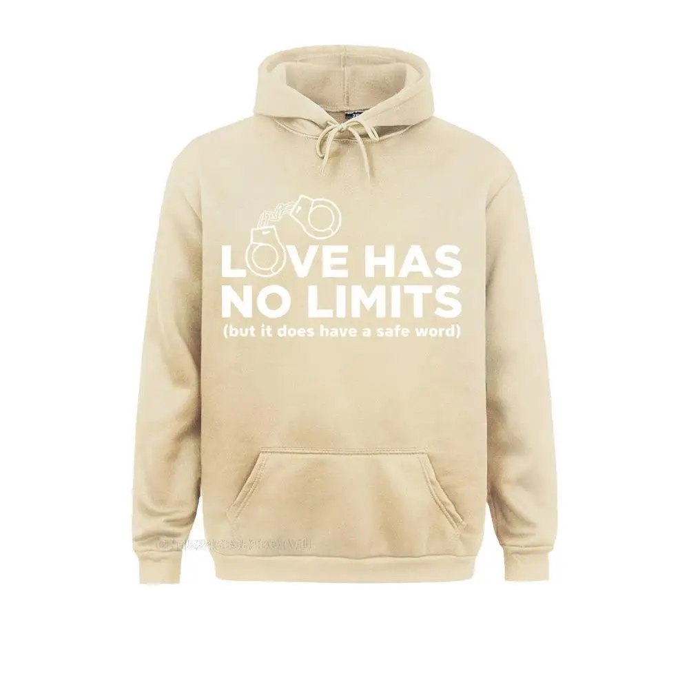 Men's Love Has No Limits Hoodies Bdsm Sex Domina Sadism Masochism Bondage Clothes Novelty Round Collar Pullover Hoodie Harajuku