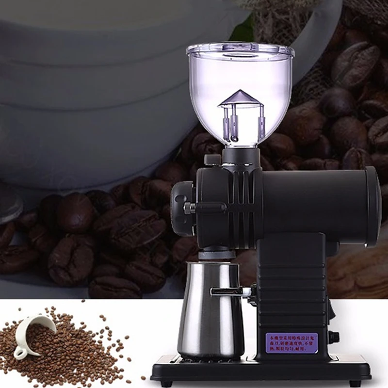 Coffee Grinder 220V/110V Electric Coffee Grinder Coffee Household Espresso Machine Coffee Bean Miller 10 File Adjustable