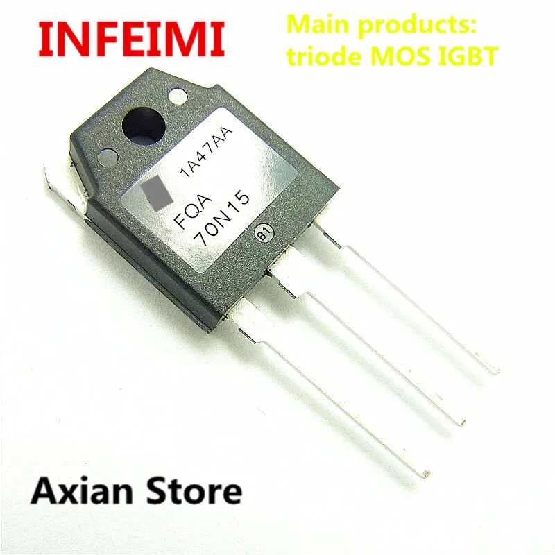 FQA70N10 FQA70N15 FQA70N20 FQA74N20 (5PCS) transistor MOS TO3P