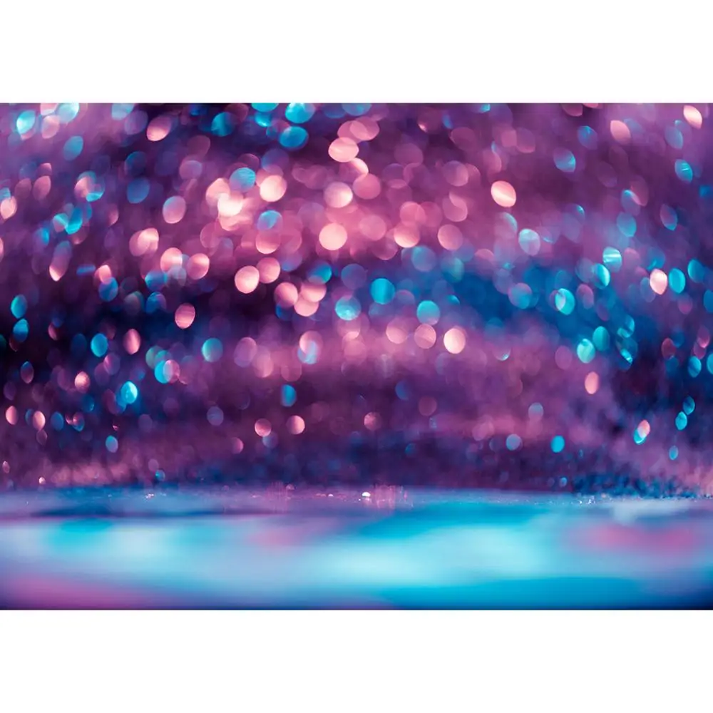 Градиент расклешенные боке фон для фотографирования фоны под заказ для детей на день рождения, вечерние детские Душ фотосессия фон для фото