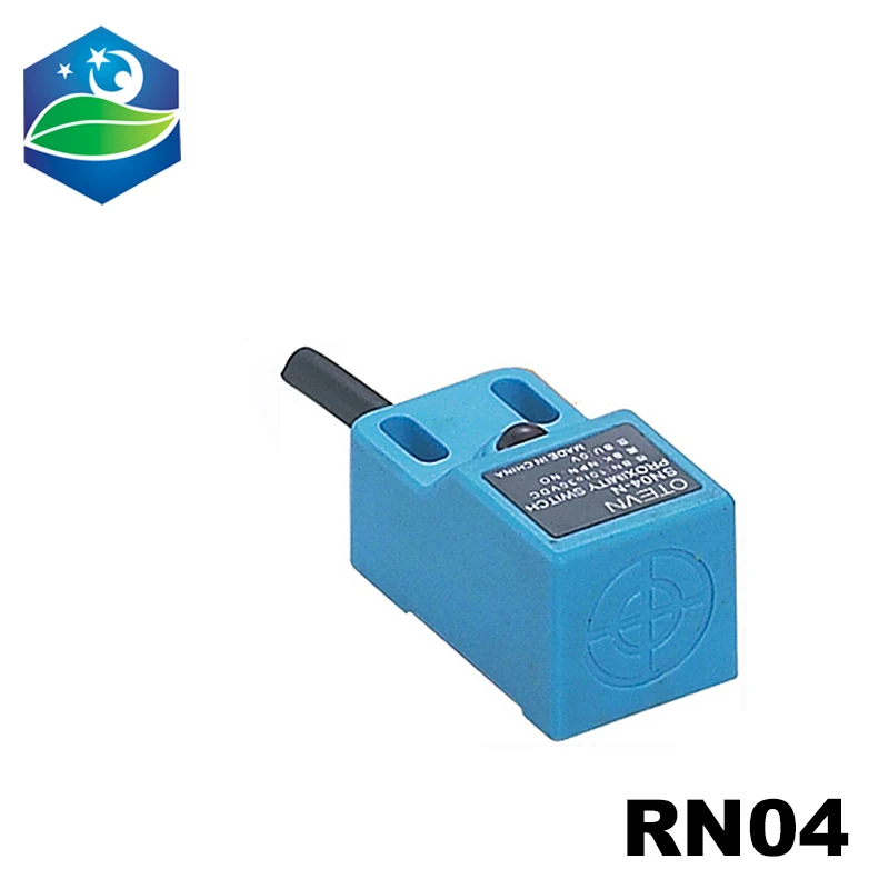 RN04 Non-flush 2-wire, 3-wire NO / NC Square type inductance switch detection distance 4mm proximity switch