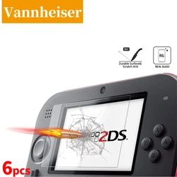 HD Tempered Glass Nintendo New 2DS XL LL 2DSXL 2DSLL Screen Protector Top+Bottom Game Console Protective Full Cover Film Guard