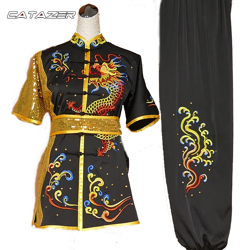 

High Quality Summer Shortsleeves Tai chi Uniform Kung fu Wing Chun Suit Martial arts Costume Custom Tailored Need Measurements