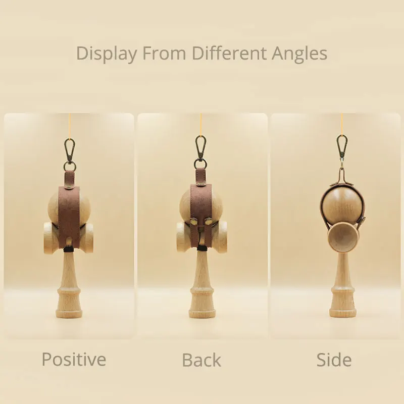 Wood Kendama Toy Outdoor Fitness Balls Rising Hands and Eyes Body Coordination Children Adults Outdoor Juggling Game Sports Ball