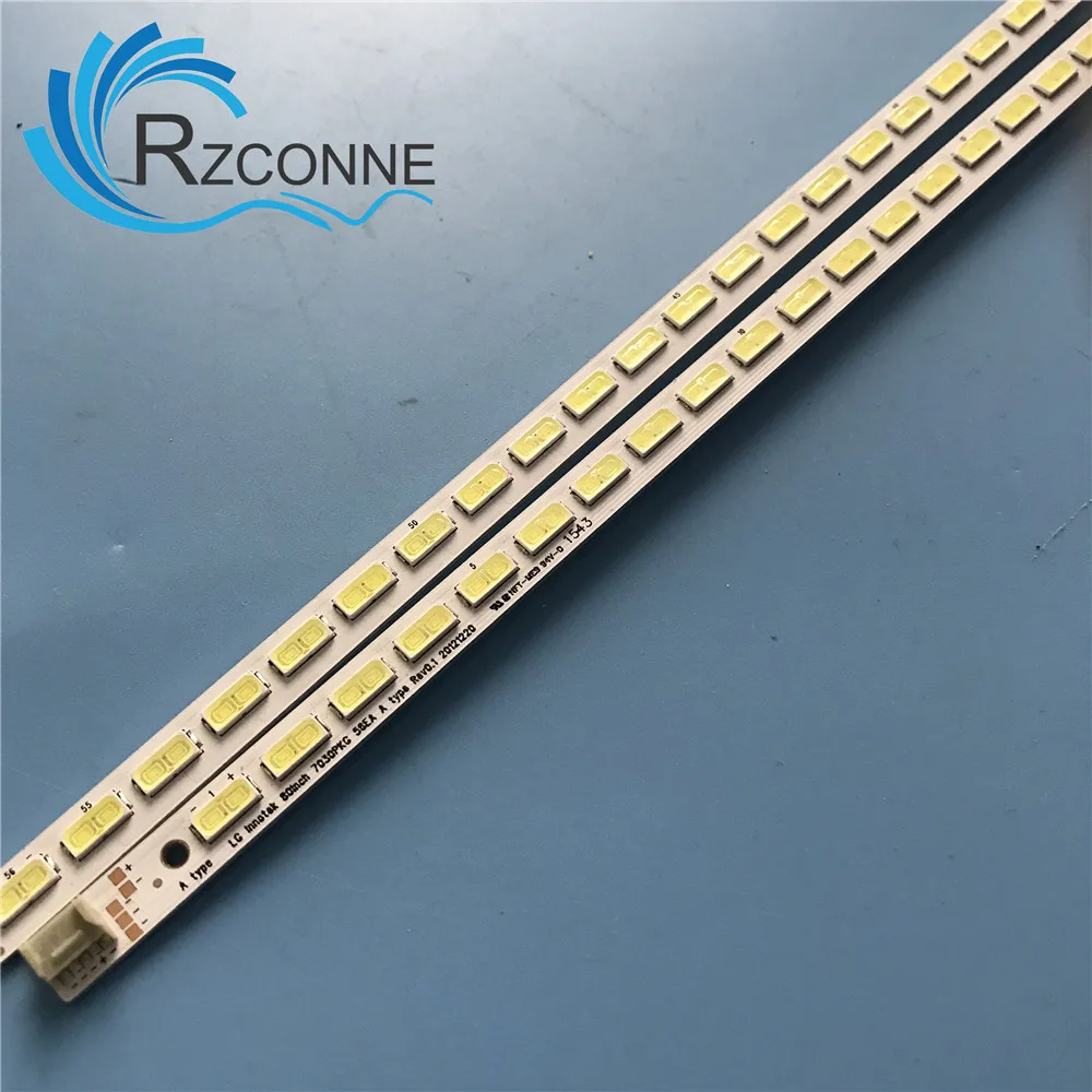 LED backlight strip lamp for Sharp Innotek 80inch 7030PKG 56EA A B TYPE LC-80C6500U 80LE650U 80LE657U 80LE757U M801D-A3R