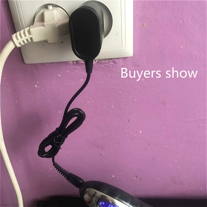 ماكينة حلاقة ل الاتحاد الأوروبي الجدار التوصيل التيار المتناوب محول الطاقة شاحن ل فيليبس ماكينة حلاقة كهربائية محول ل Hq8505/6070/6075/6090 ماكينة حلاقة