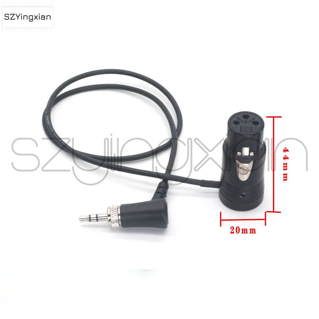 Suitable For Sennheiser, Sony D11 Earphone Return Audio Cable Thin XLR NEUTRIK 3-Pin XLR Female To 3.5mm TRS With Lock