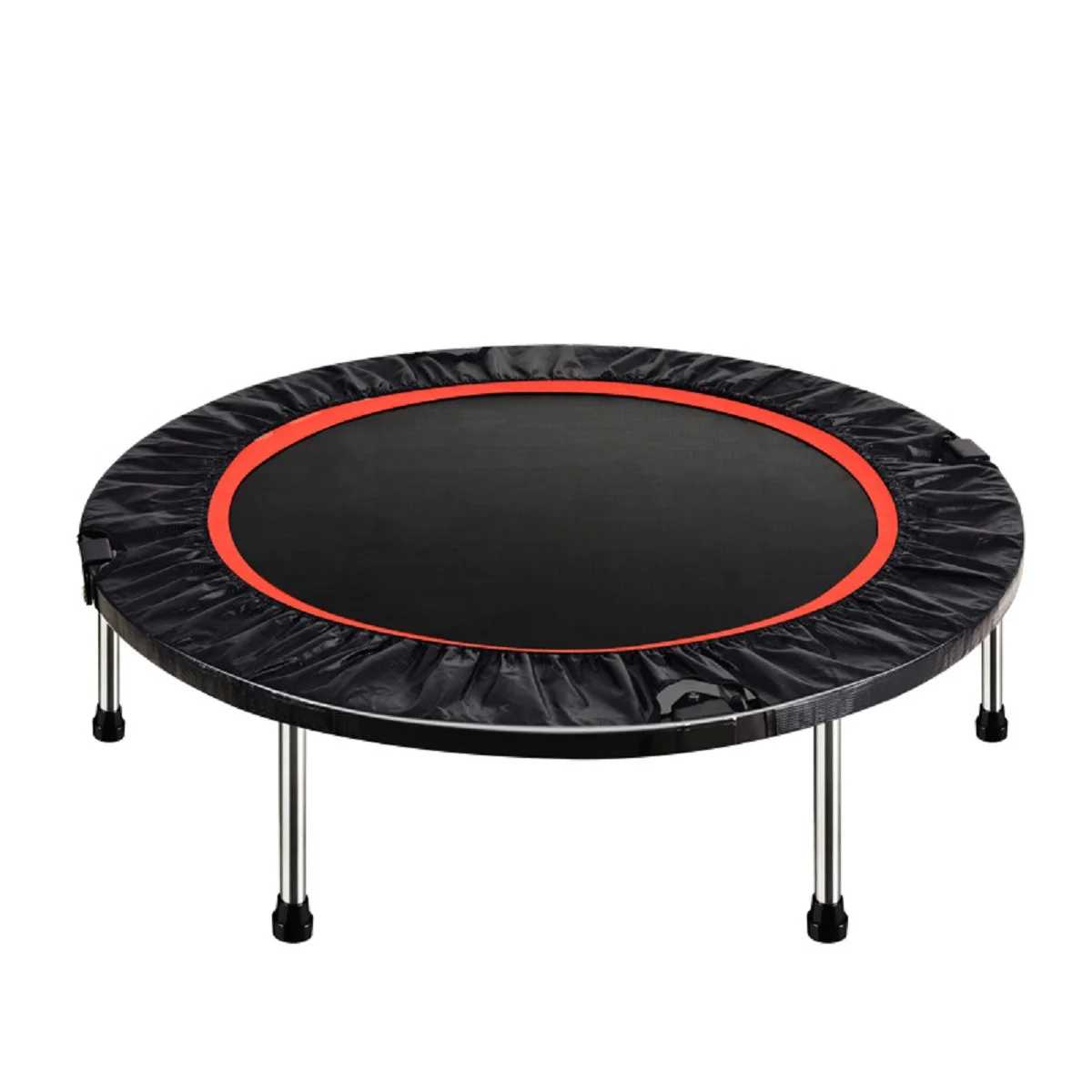 100CM Round Mini Trampoline Pad Kids Toys Folding Indoor Gym Adult Children Jumping Bed Exercise Trampoline Fitness Equipment