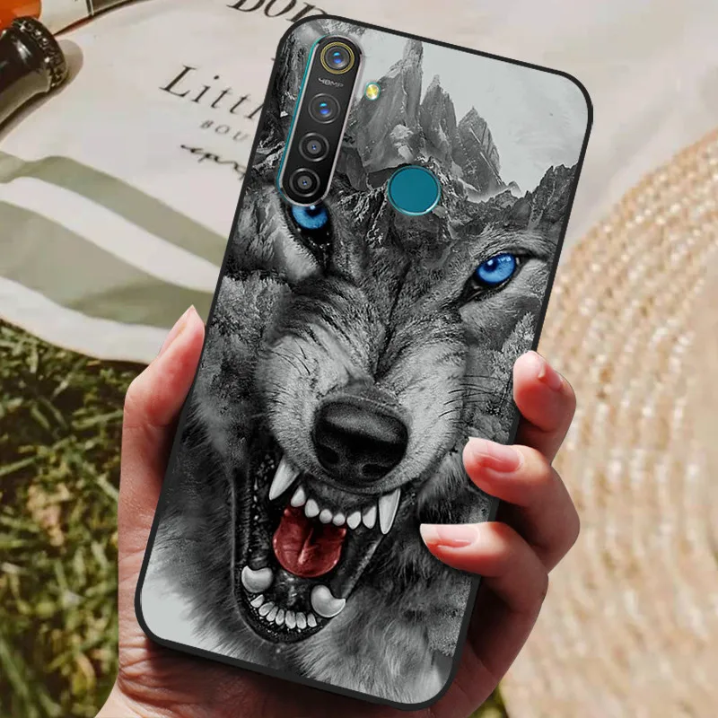 For Oppo Realme 5 Pro Case Silicon Back Cover Phone Case for Oppo Realme 5i 5S 5 Pro Cases Realme5 Pro 5i 5S Soft bumper coque