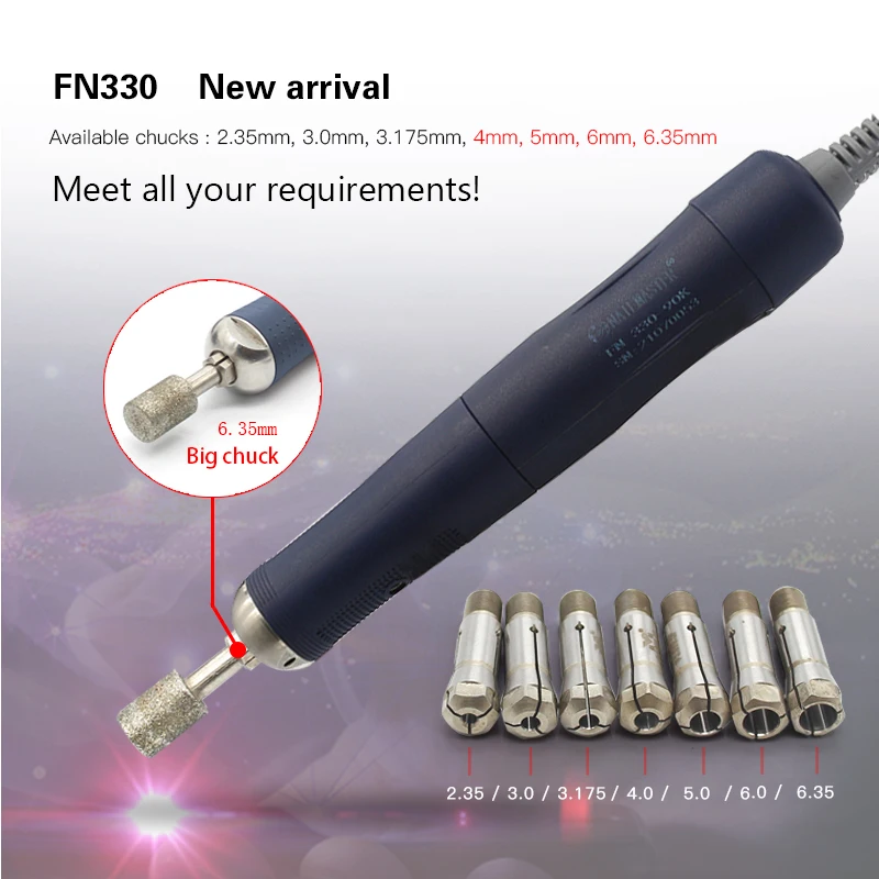 Dental Tools Polishing Machine Professional Equipment FN321 Micro Dental Electric Motor for Teeth Jewelry Polishing 90000PRM