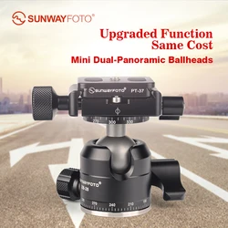 SUNWAYFOTO XB-28II Tripod Mini Ball Head for DSLR Camera Tripod Ballhead Professional Aluminum Monopod Panoramic Ball Head