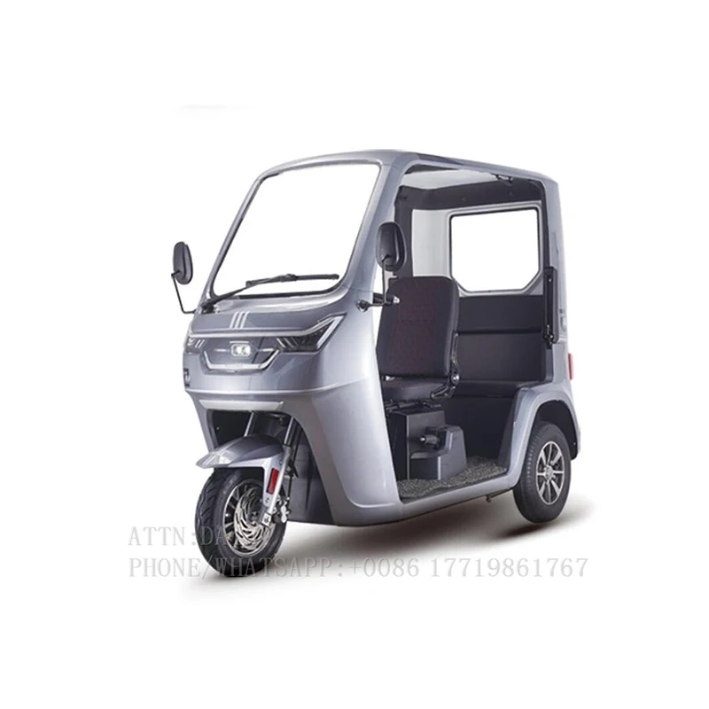 New Adult Electric Motorcycle Tricycle Three Wheels Passenger Vehicles Tuk Tuk Car