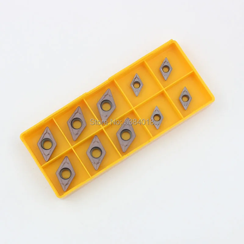 DCMT11T304 DCMT070204 08 фрезы для станка с ЧПУ карбидные вставки для обточки для нержавеющей стали и обычной стали