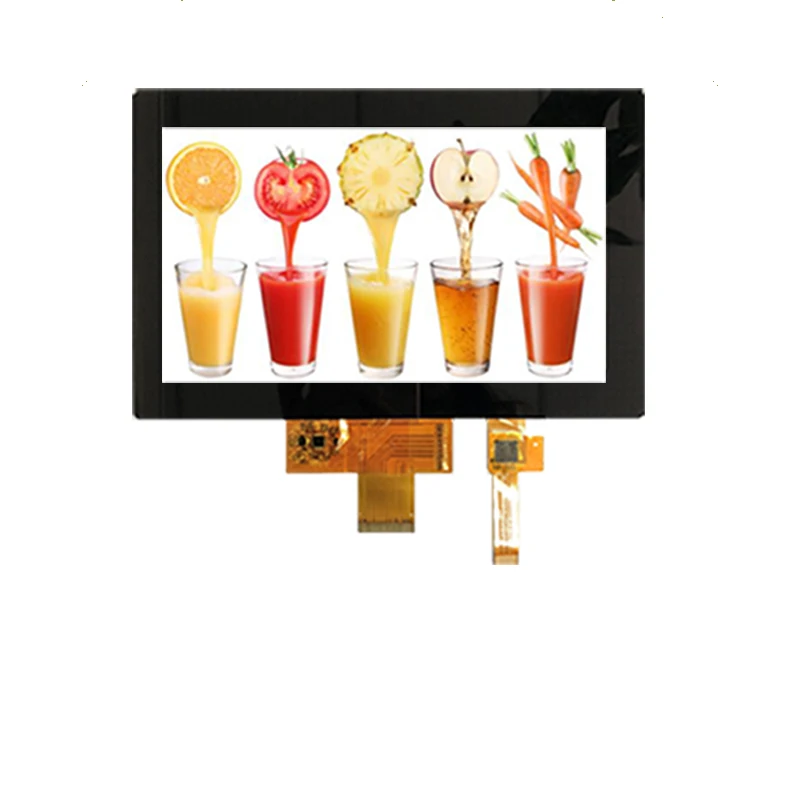 

7.0-inch 1024*600 Full viewing angleIPS TFT LCD display 6/8 bit LVDS interface capacitive touch panel Never end of supply