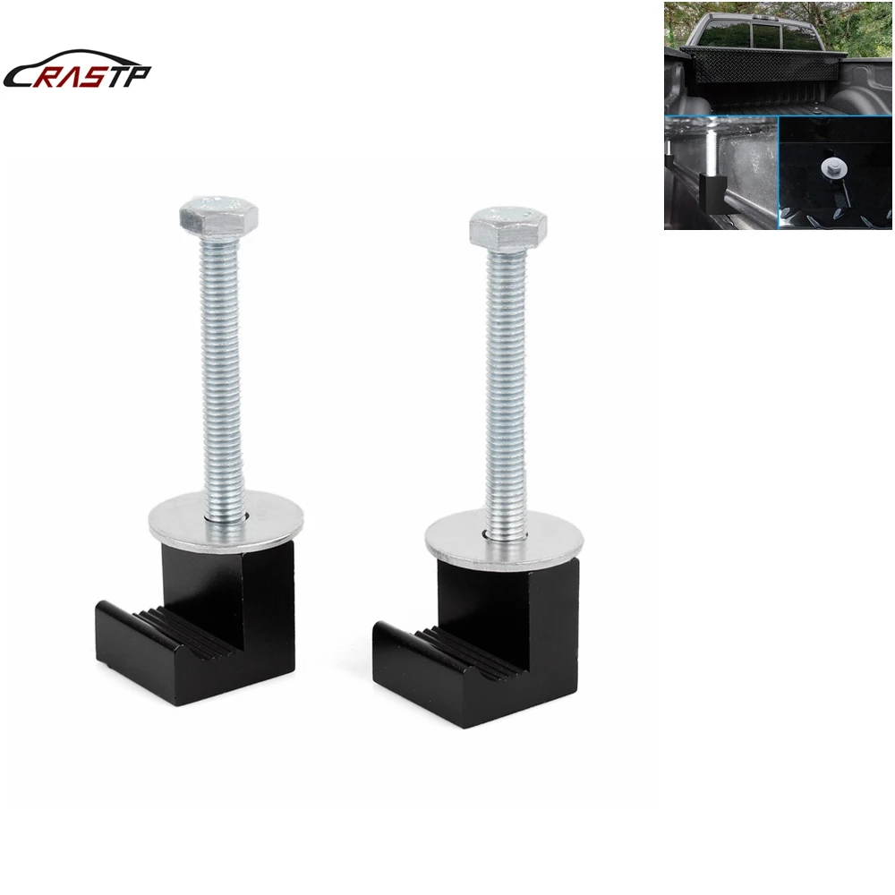 

RASTP-Free Shipping Mounting Clamps for Pickup Truck Tool Box Tie Downs Aluminum J Hook Crossover RS-BTD021