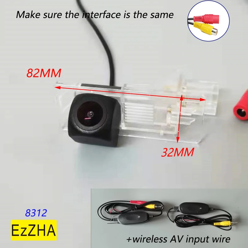 

For Renault Clio 4 Fluence Captur 2013~2017 CCD Car Waterproof Reverse Backup Rearview Parking Rear View Camera Fisheye Vision